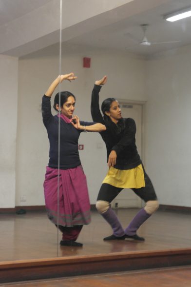 Arushi & Mythili - choreographing a mini duet